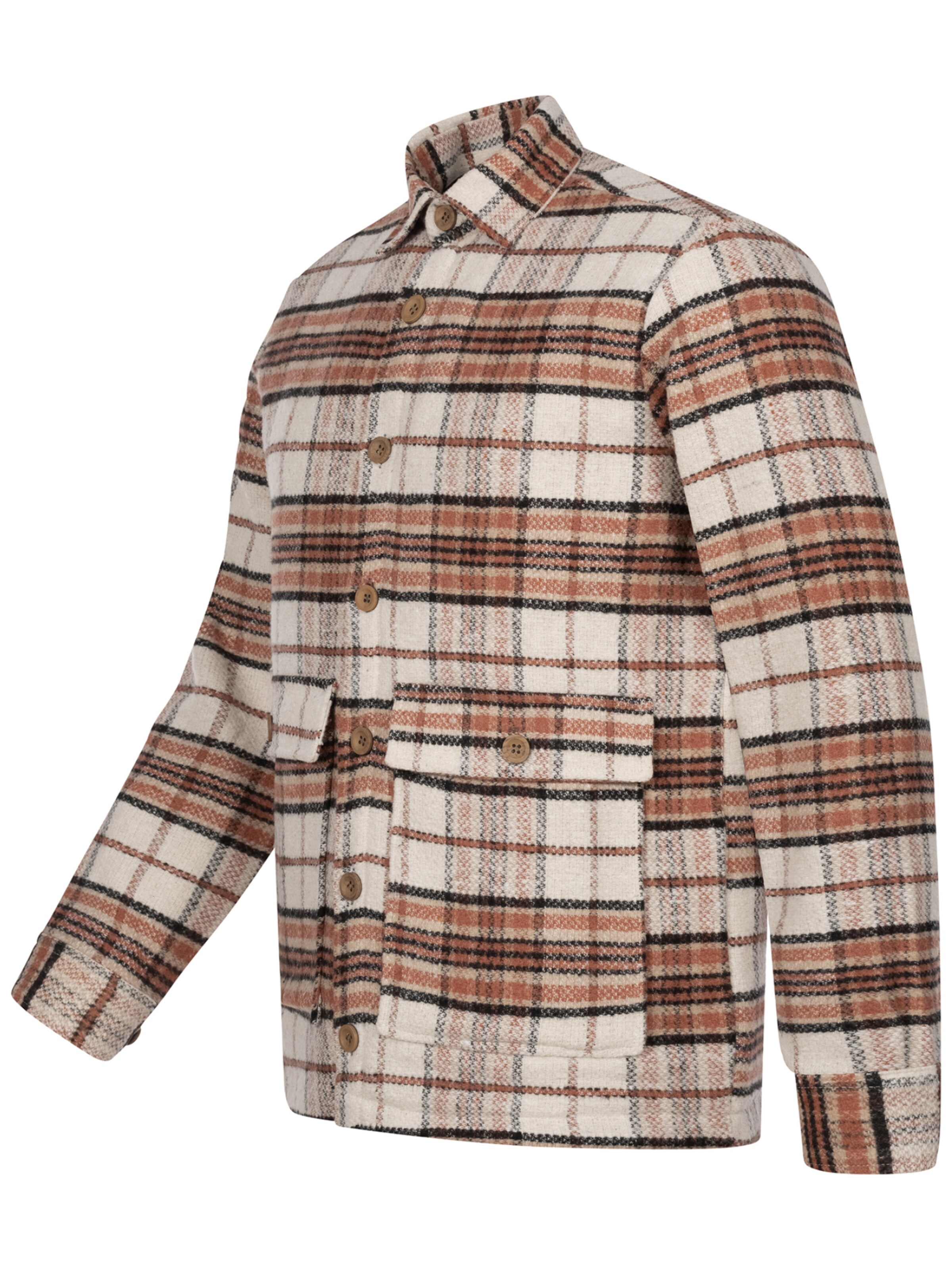 Rock Creek Regular Fit Hemd in Beige