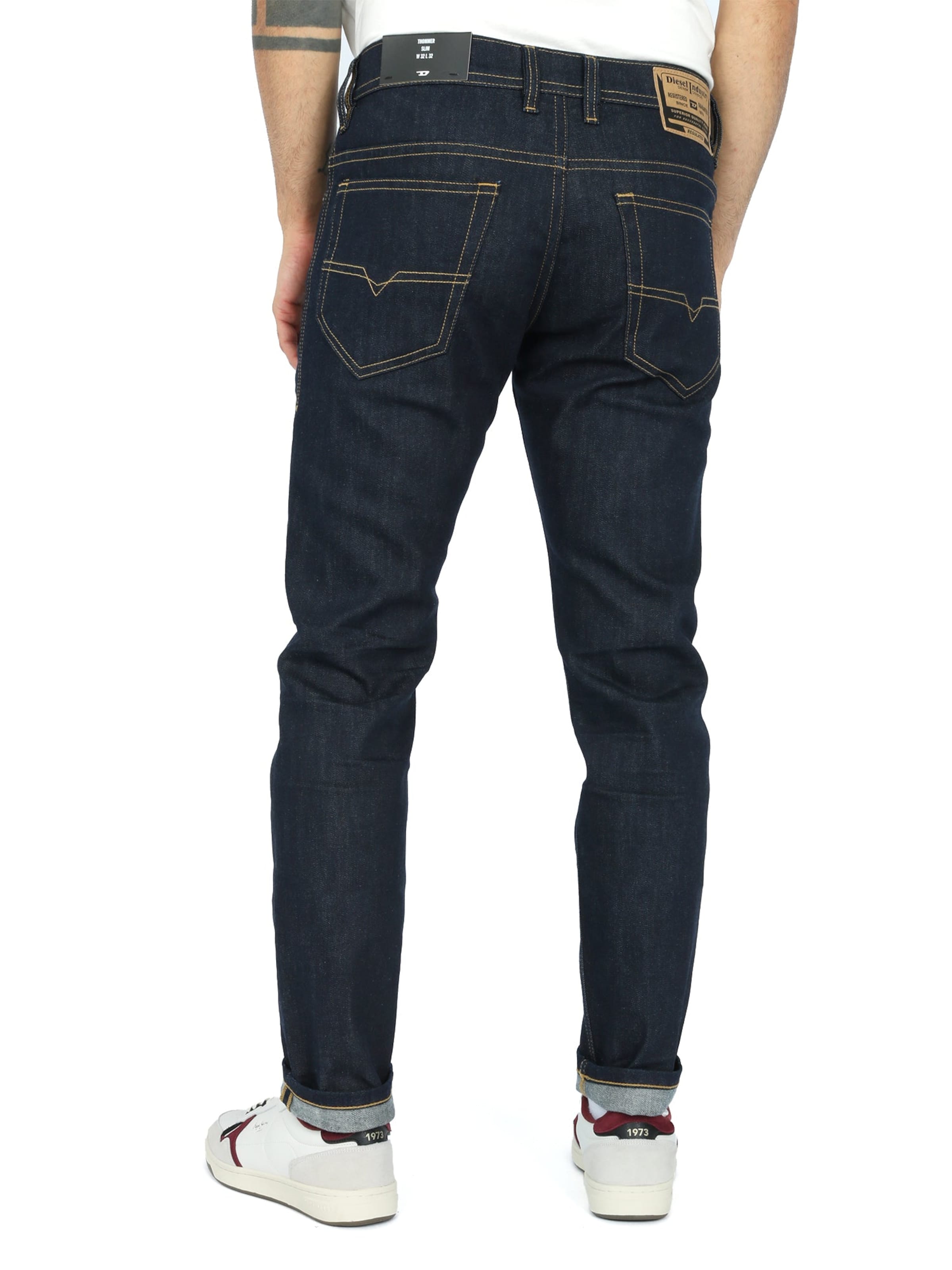Slimfit Jeans 'THOMMER-R RB069' di DIESEL in blu