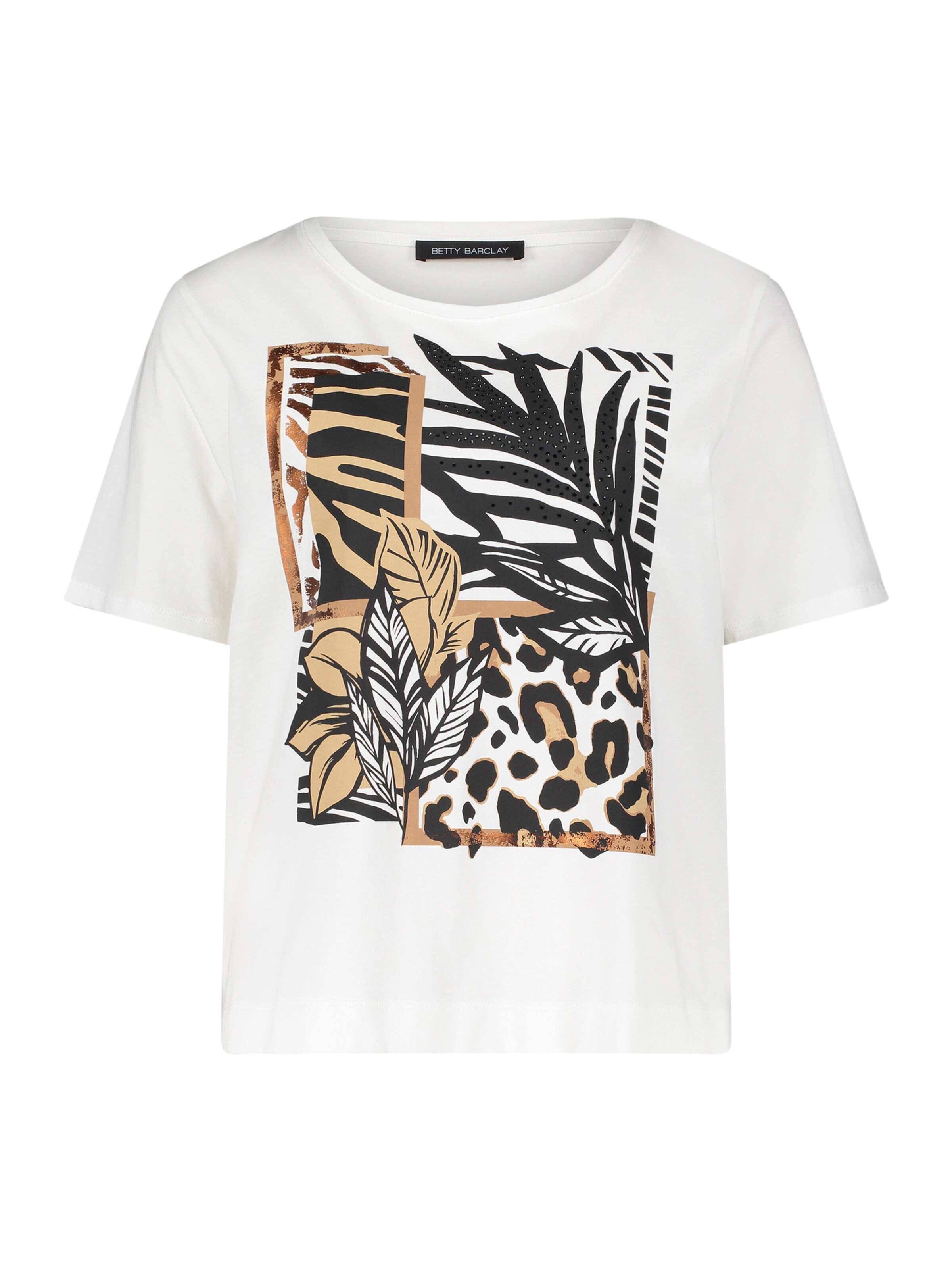 T-shirt Betty Barclay en beige : devant