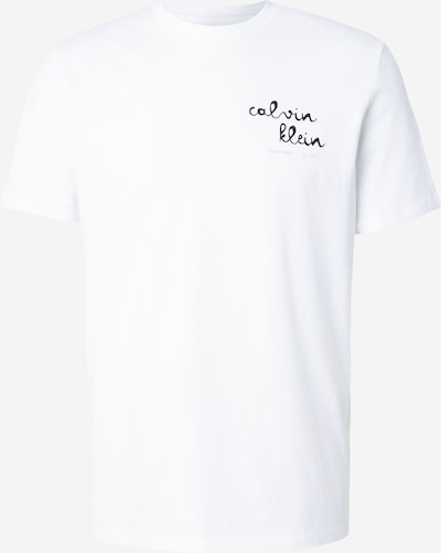 XXS dydžio Marškinėliai 'Logo Graphic' iš Calvin Klein Jeans, spalva – juoda / balta, Prekių apžvalga