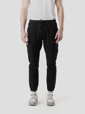 KOROSHI Regular Панталон в черно: отпред