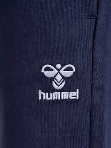 Hummel Regular Sportbroek in Blauw