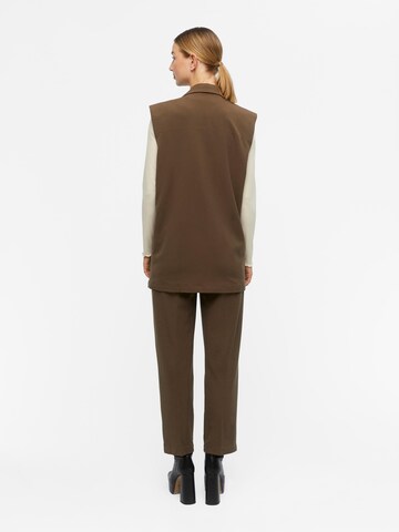 OBJECT Suit Vest 'Sanni' in Brown