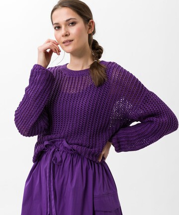 BRAX Sweater 'Liz' in Purple: front