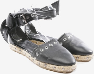 Alexander McQueen Espadrilles 38 in Schwarz: predná strana