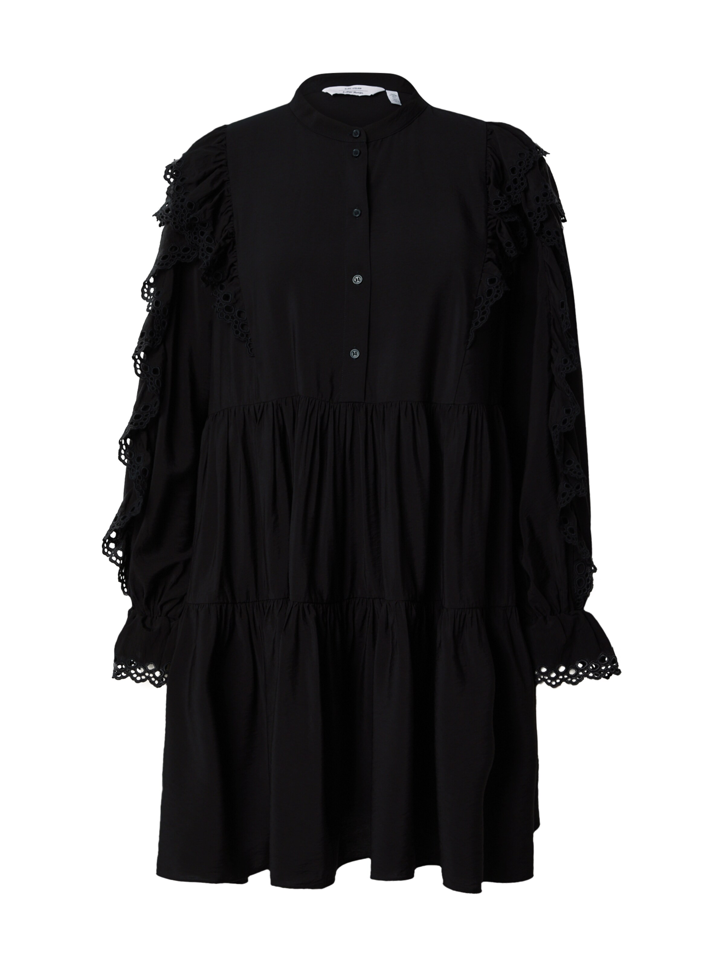 & Other Stories Платье в Черный: спереди