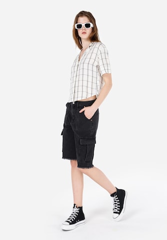 Loosefit Jeans cargo Colin's en bleu