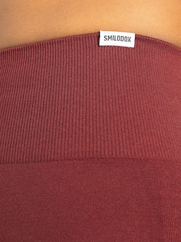 Skinny Leggings 'Pemmy' Smilodox en rouge