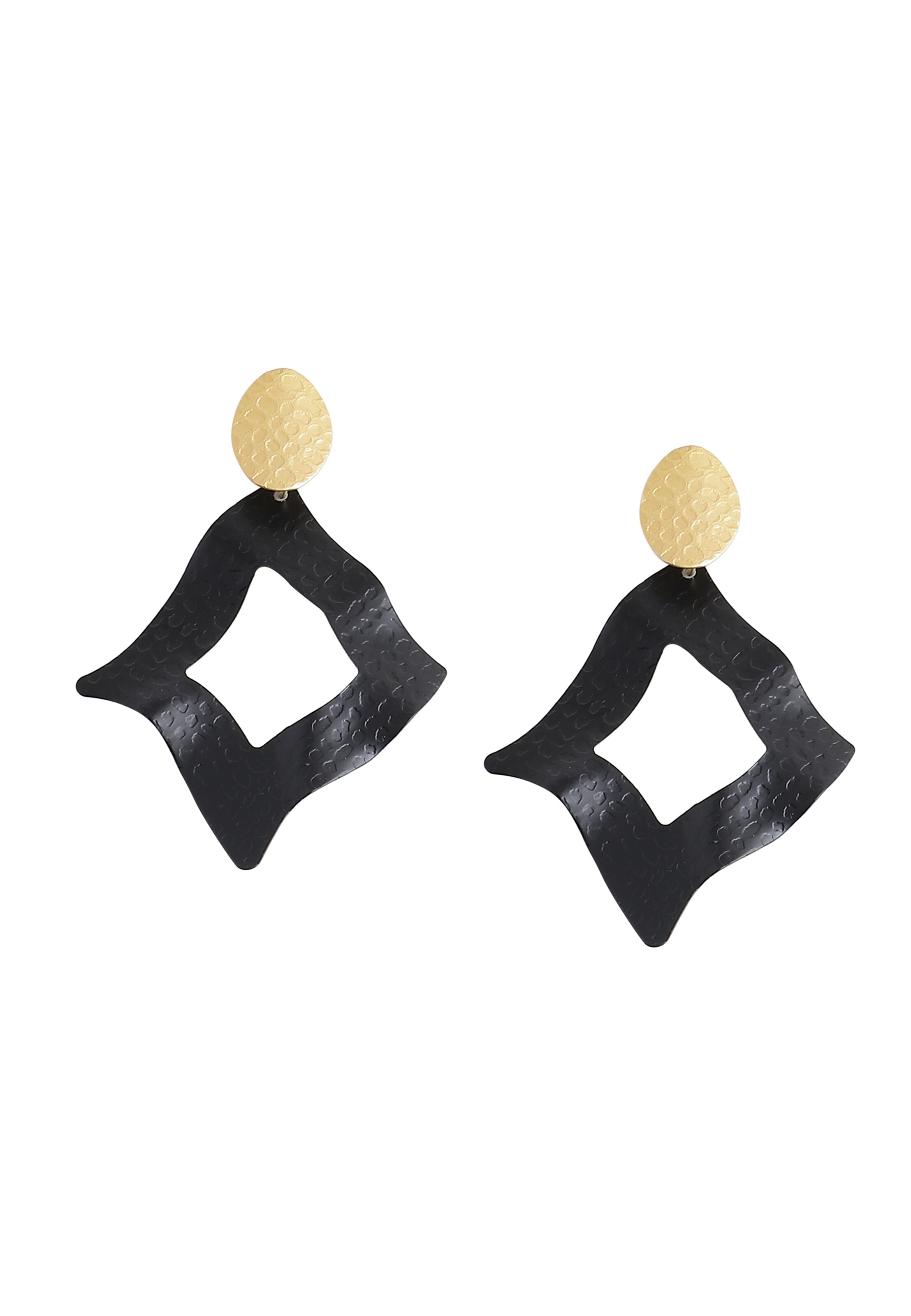 Cercei de la SOHI pe negru: față