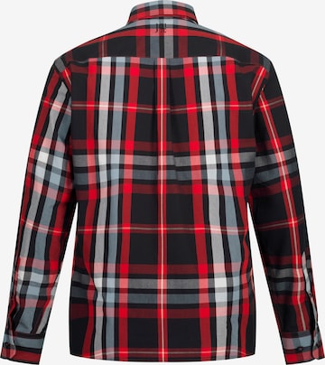JAY-PI Regular fit Button Up Shirt in Red