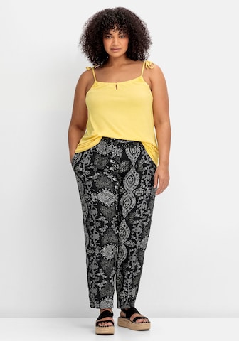 SHEEGO Loose fit Trousers in Black