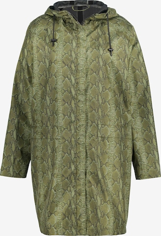 Studio Untold Between-Seasons Coat in Green: front