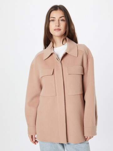 Veste mi-saison Calvin Klein en rose : devant