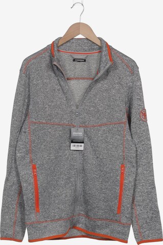 CHIEMSEE Sweatshirt & Zip-Up Hoodie in M in Grey: front