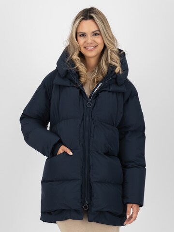 Alife and Kickin - Chaqueta de invierno 'LykkeAK' en azul: frente