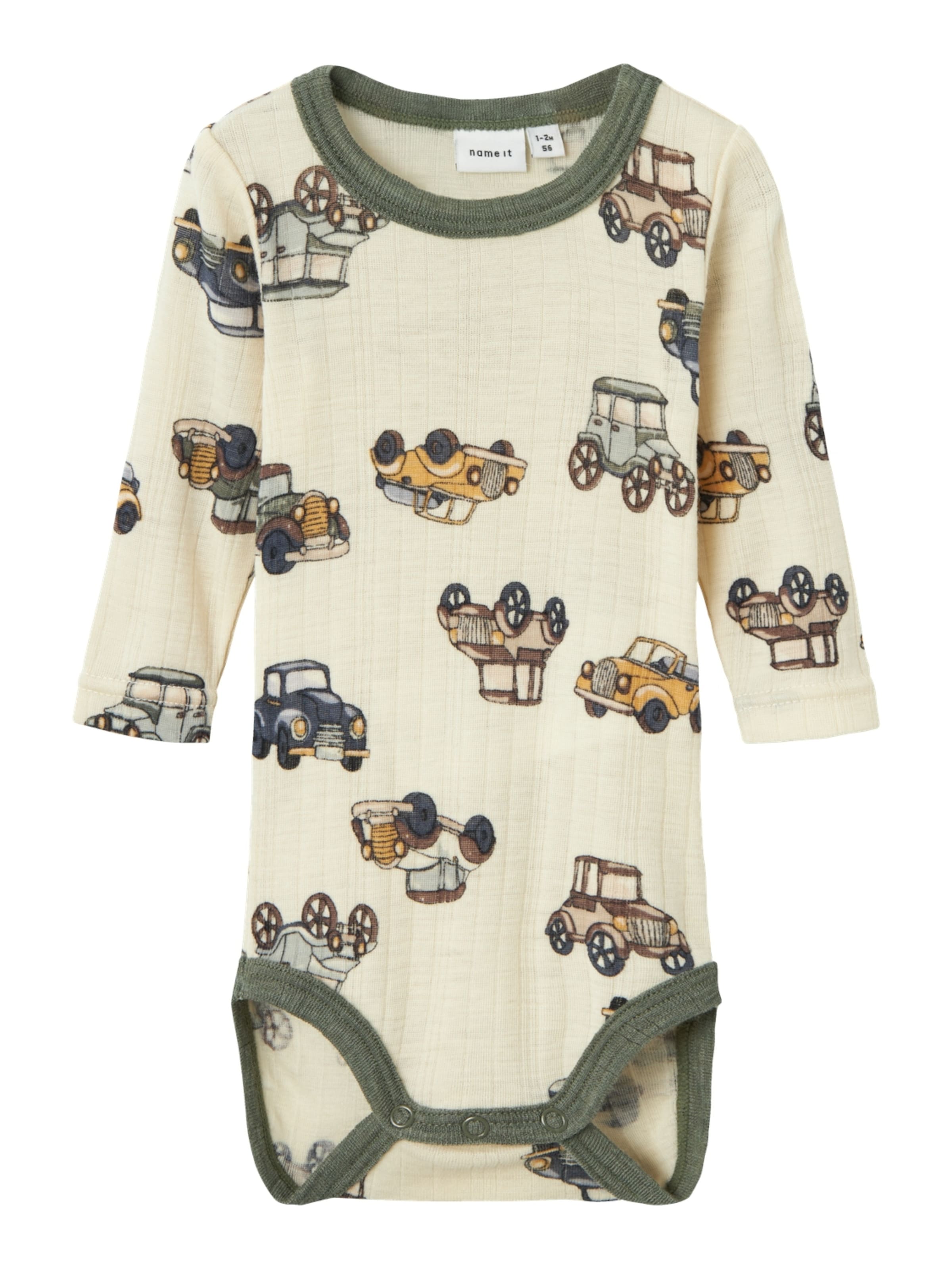 NAME IT Śpiochy/body 'Wang' w kolorze biały: przód