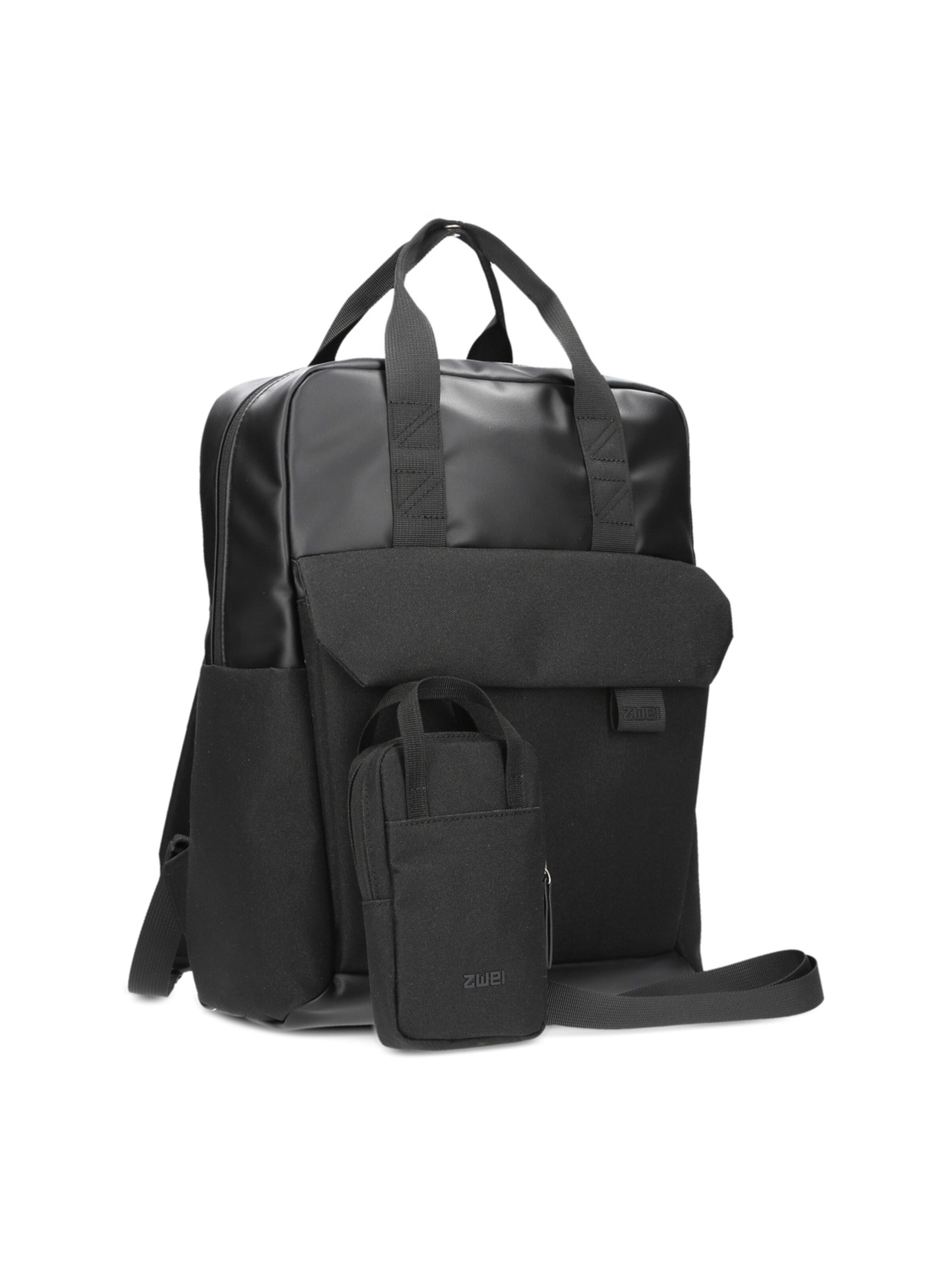 ZWEI Backpack 'LOU LUR160' in Black