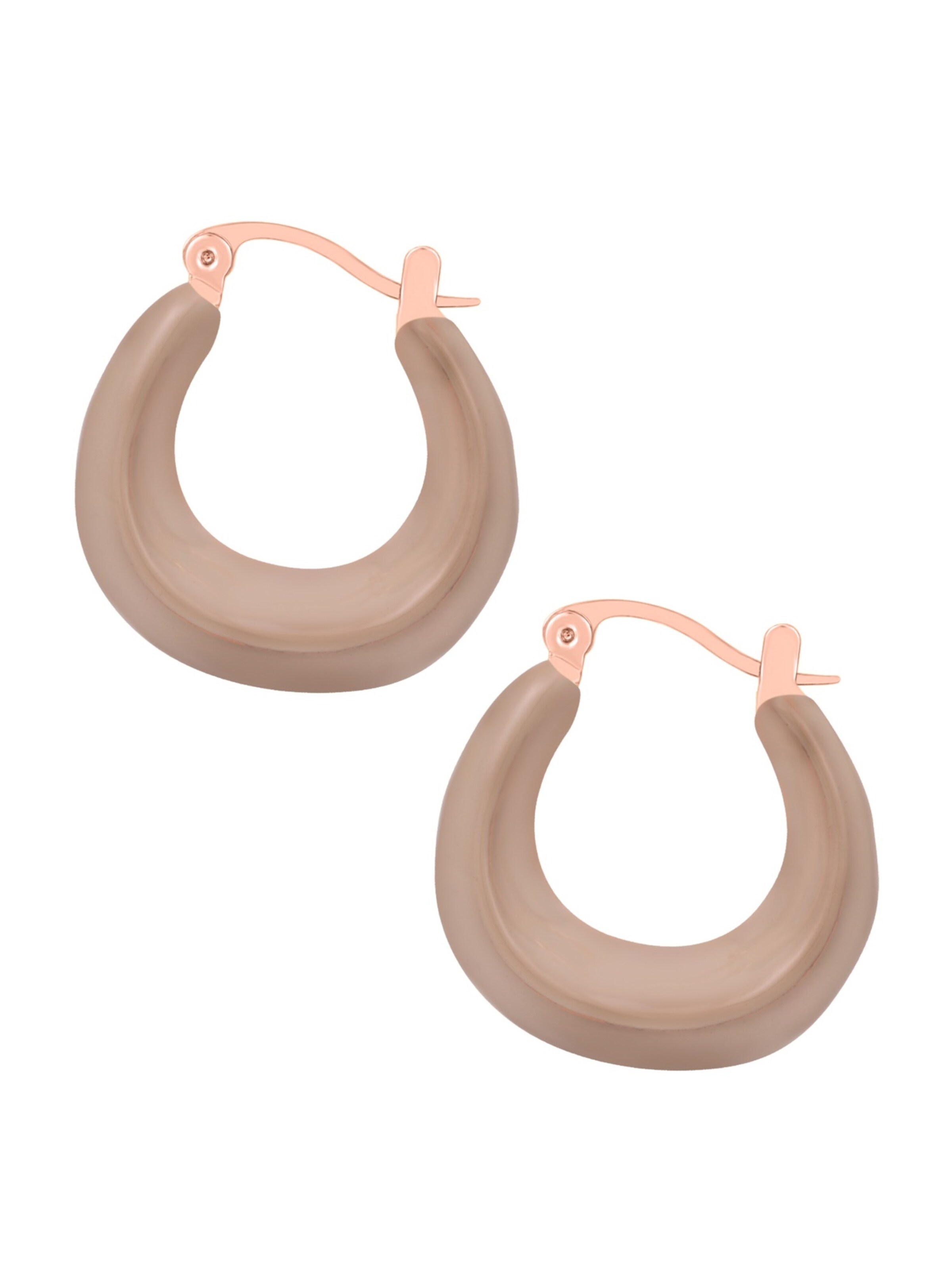 Yokoamii Earrings in Beige