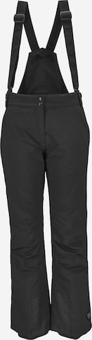 KILLTEC Regular Skihose 'Erielle' in Schwarz: predná strana