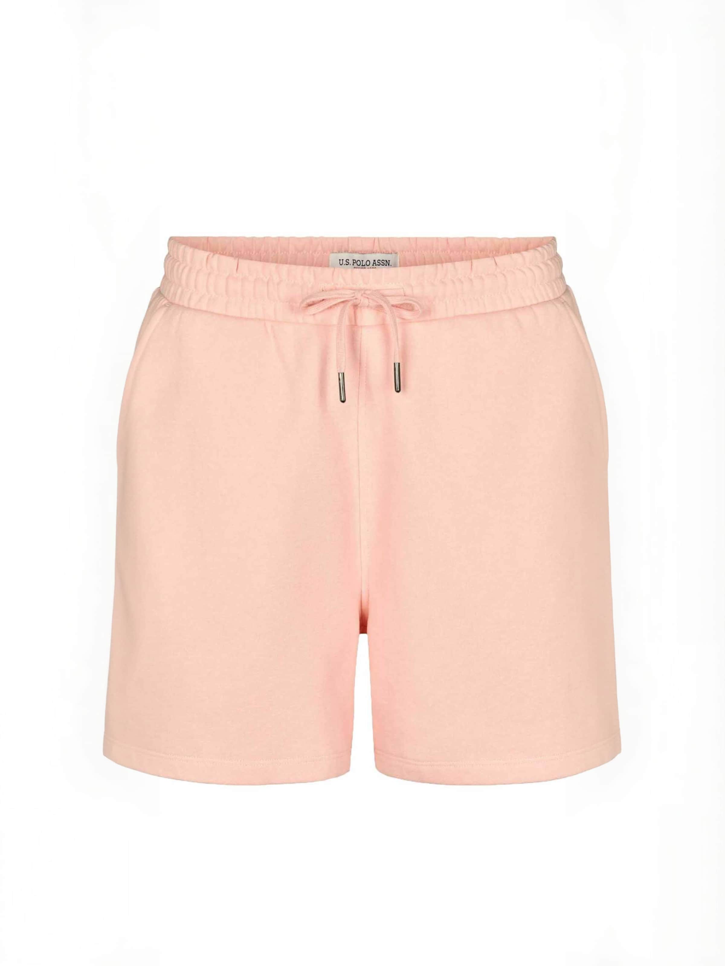 U.S. POLO ASSN. Normální Kalhoty ' UWMaeve ' – pink: přední strana