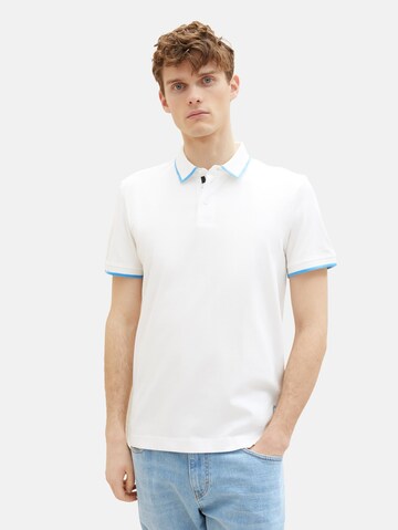 TOM TAILOR Shirt in White: front