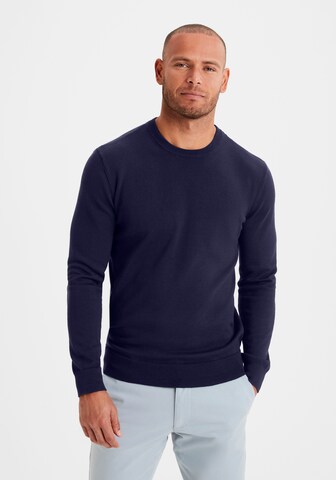 H.I.S Sweater in Blue: front