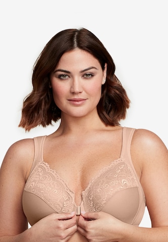 GLAMORISE T-shirt Bra in Beige