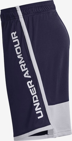 Regular Pantalon de sport 'Stunt 3.0' UNDER ARMOUR en bleu
