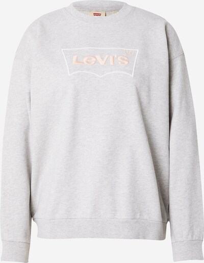 LEVI'S ® Sweatshirt 'Graphic Salinas Crew' i beige / gråmelerad / off-white, Produktvy