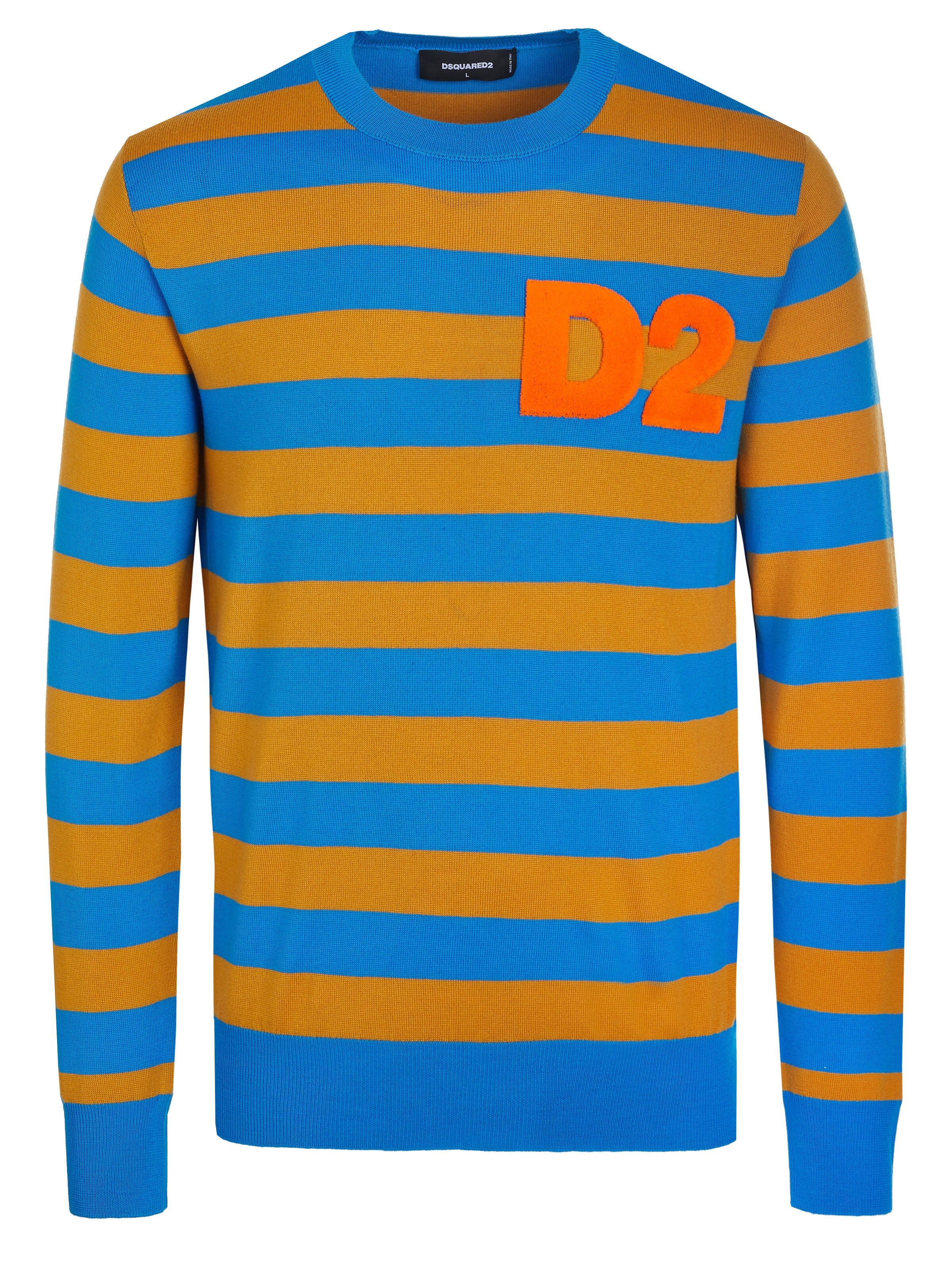 DS2 Pullover 'Dsquared2 Pullover'‌‌‌‌‌‌‌‌ in Blau: Vorderseite