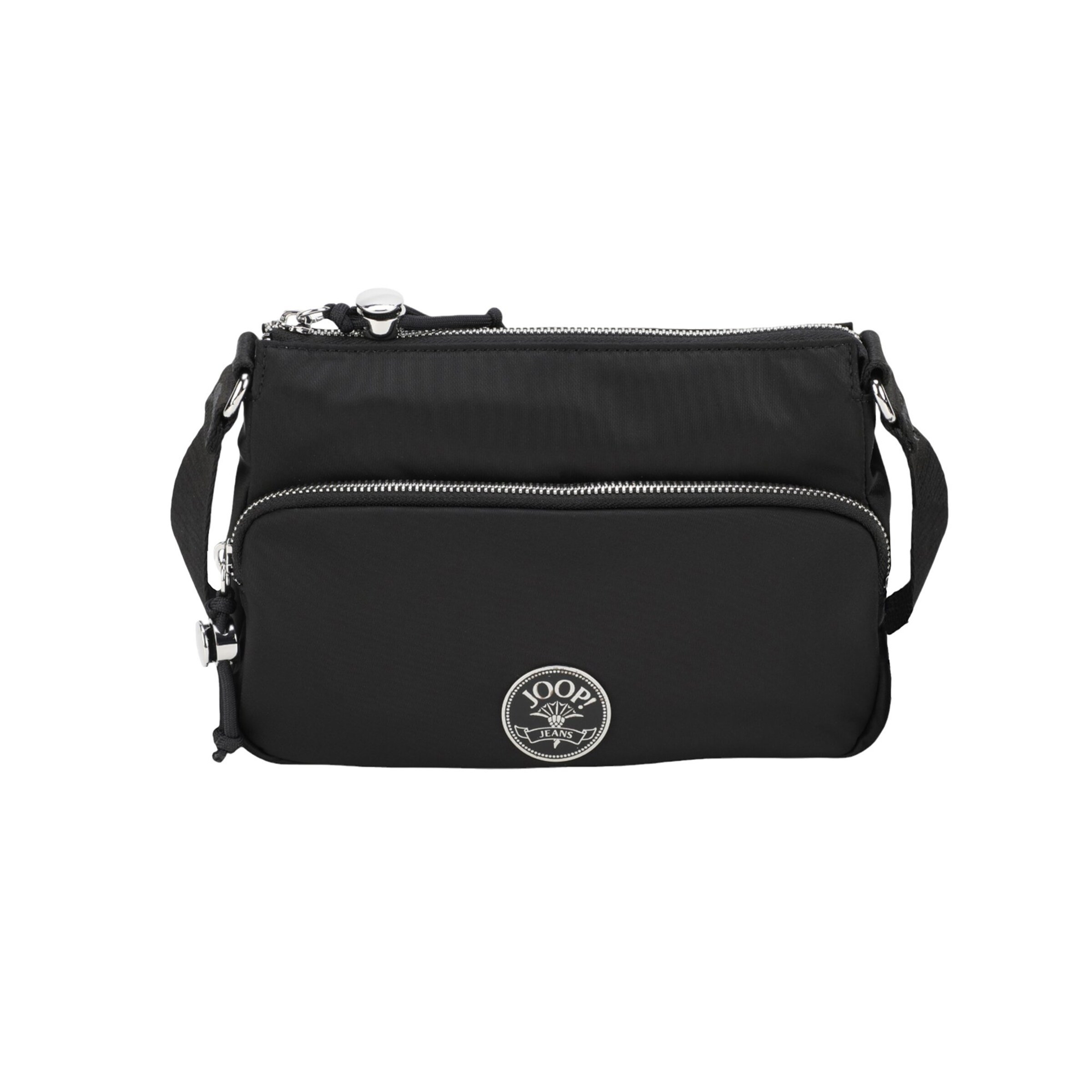 JOOP! Jeans Umhängetasche 'Lietissimo 1.0 Jasmina' in Schwarz: Vorderseite