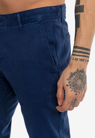 Redbridge Regular Chino Pants 'El Cajon' in Blue