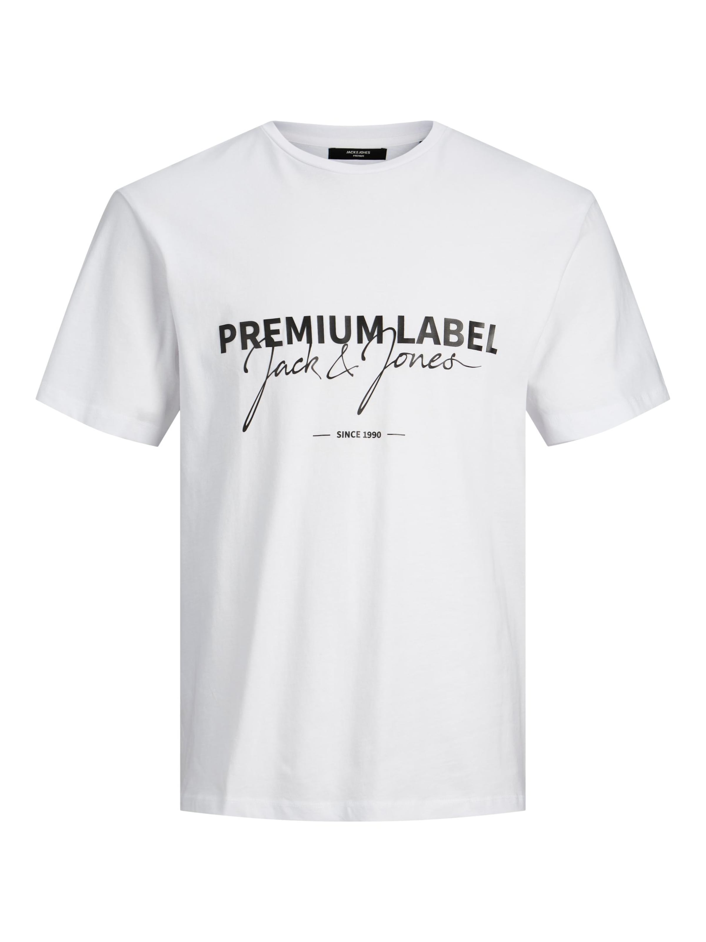 T-Shirt 'JPRBLAJONES' JACK & JONES en blanc : devant