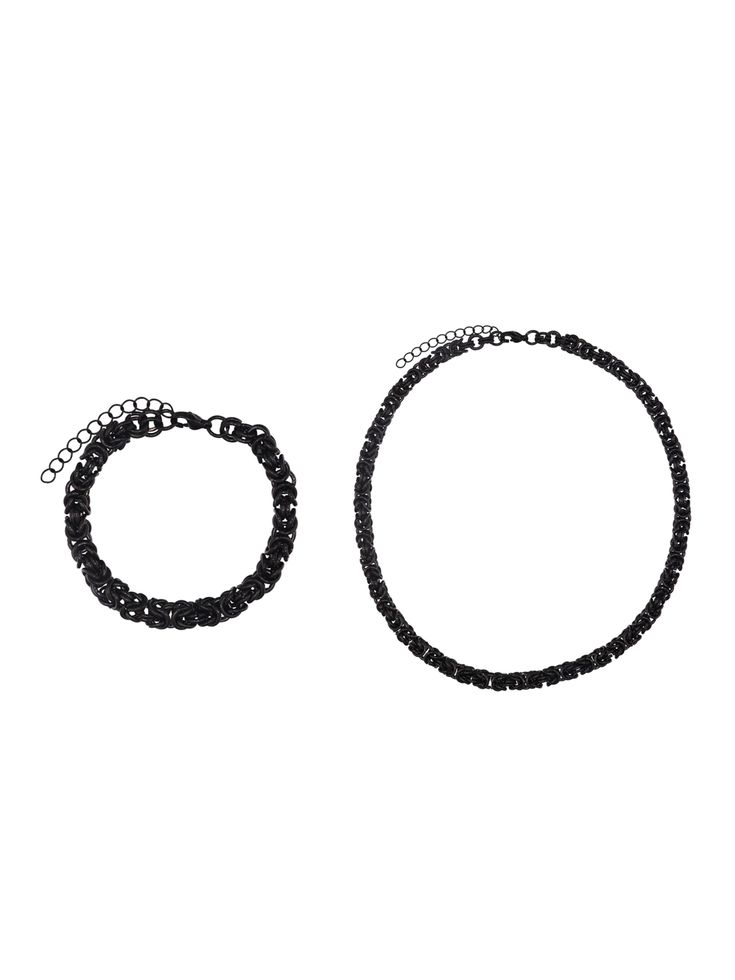 Heideman Necklace 'Jim' in Black: front