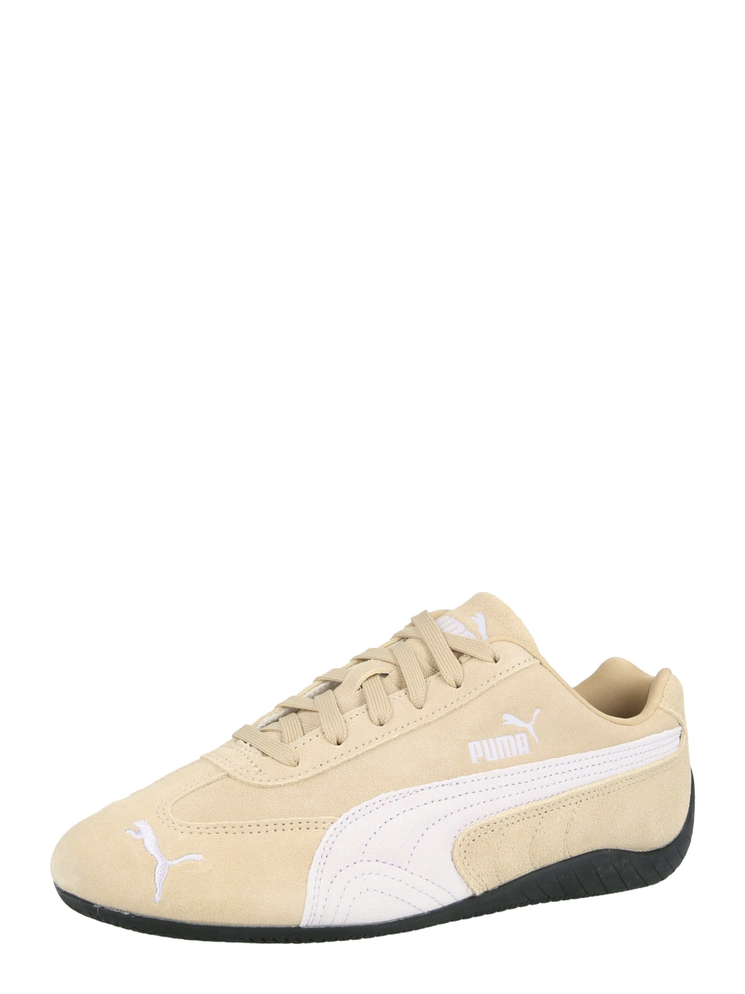 Baskets basses 'Speedcat' PUMA en beige : devant