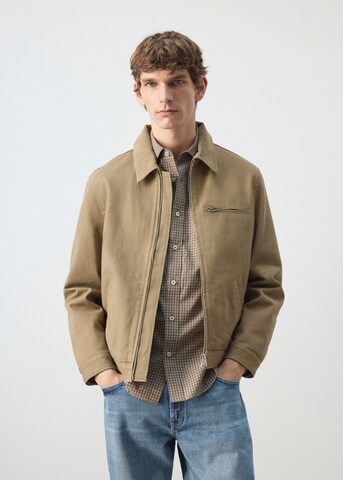 MANGO MAN Between-Season Jacket 'Remy' in Beige: front