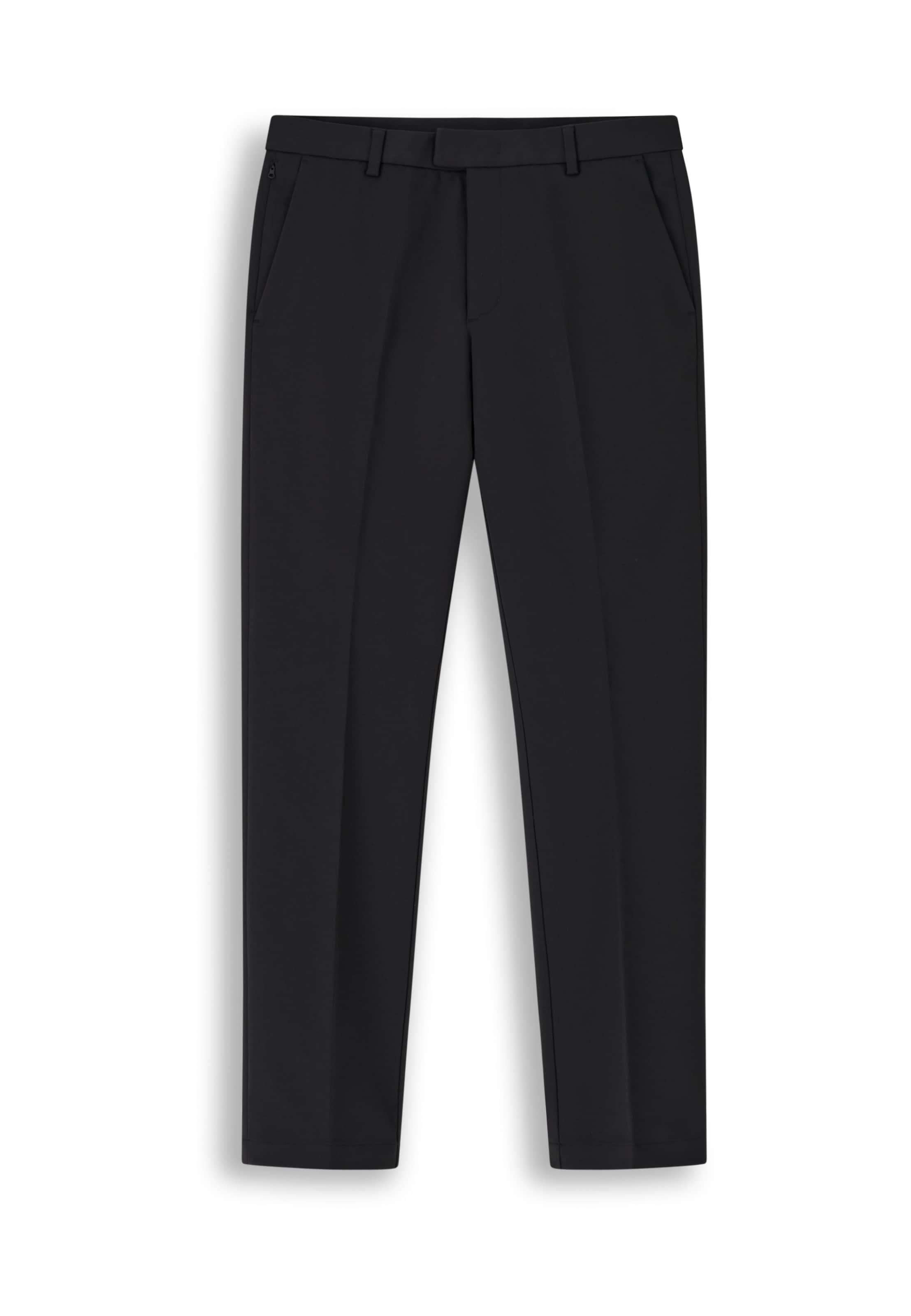 Boggi Milano Trousers with creases in 44 in Black, Item view