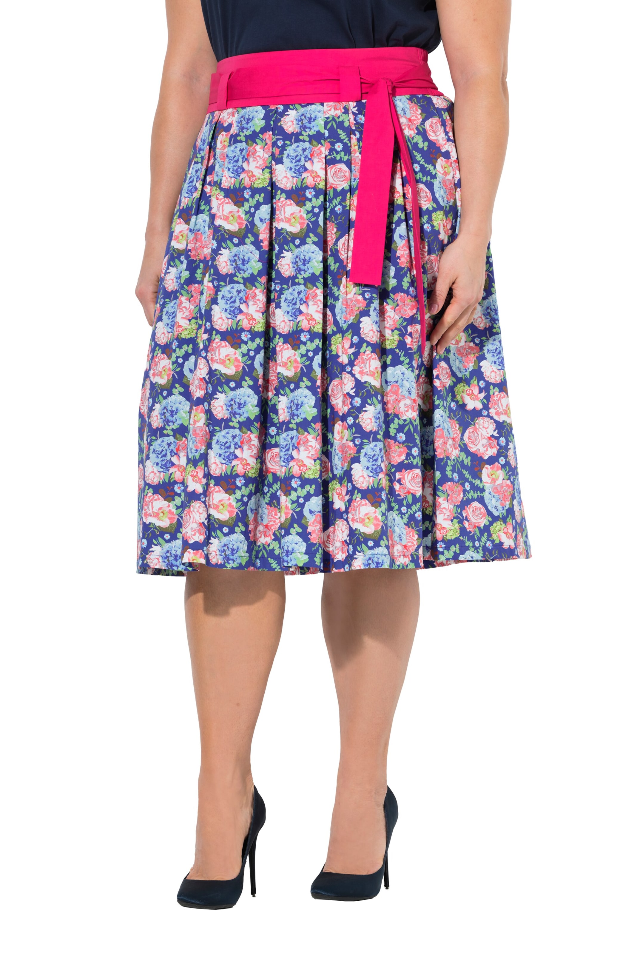 Ulla Popken Skirt in Blue: front
