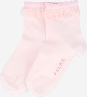 FALKE Socks in Pink: front