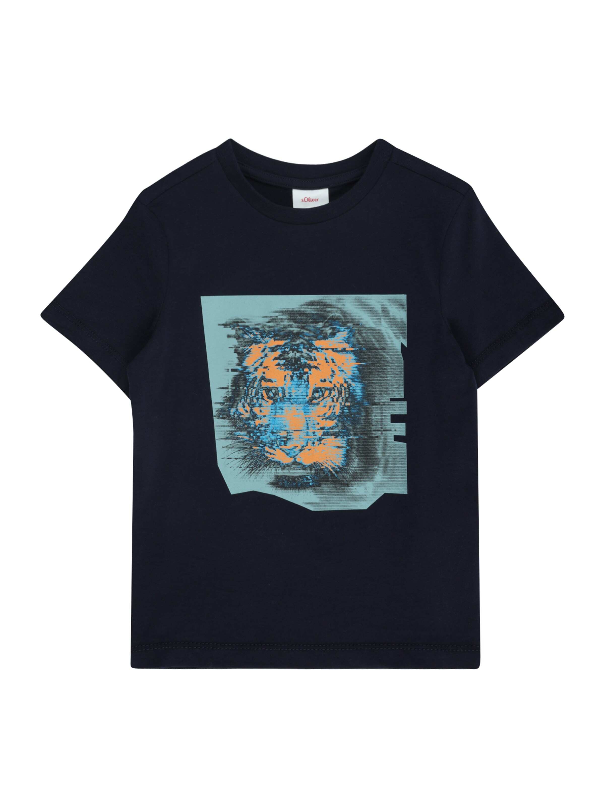 s.Oliver Shirt in Blauw: voorkant