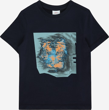 s.Oliver T-Shirt in Blau: predná strana