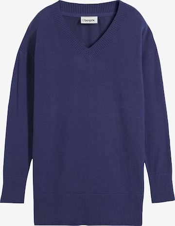 bonprix Trui in Blauw: voorkant