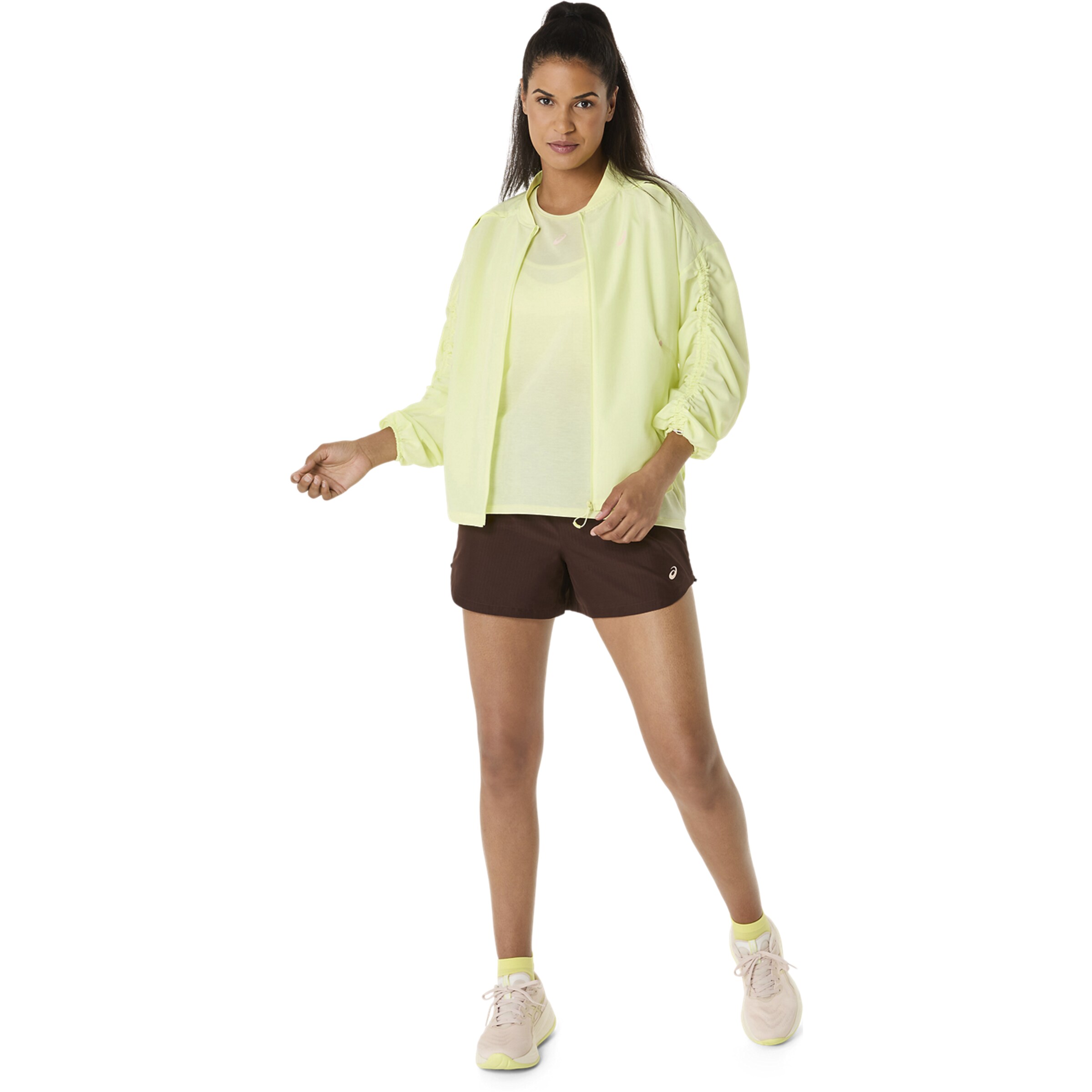 ASICS Regular Workout Pants in Brown