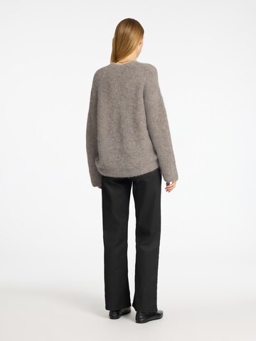 Pull-over 'SLFGabella' SELECTED FEMME en gris