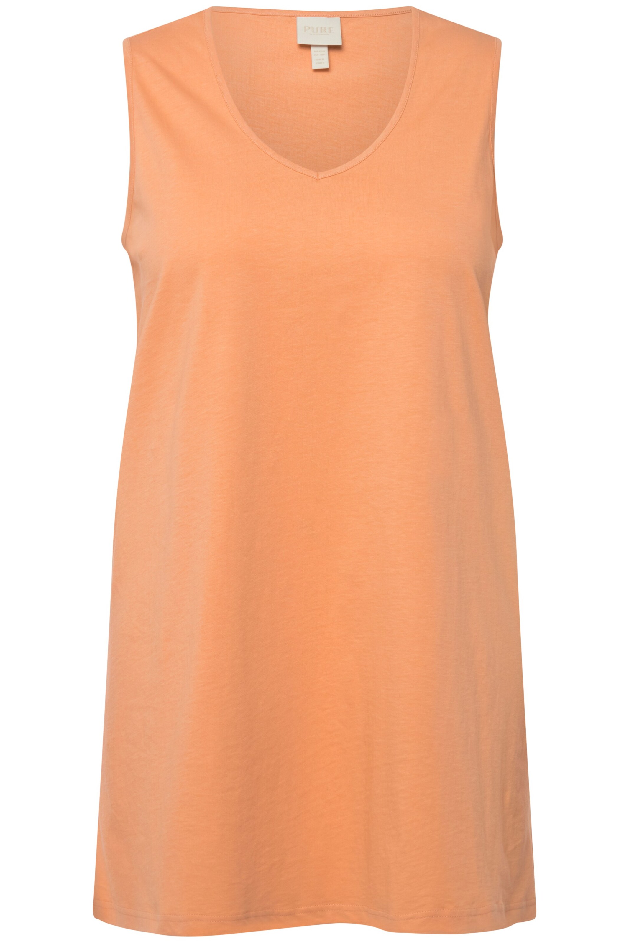 Ulla Popken Shirt in Orange: Vorderseite