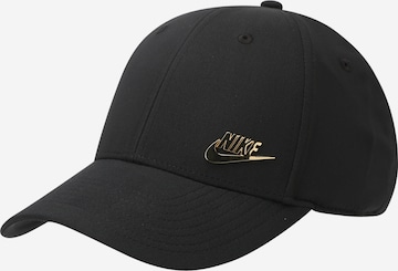 Nike Sportswear Cap in Black: front