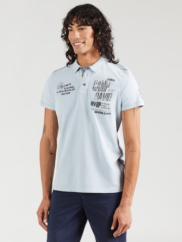 CAMP DAVID Shirt 'Dune Crusher' in Blue: front