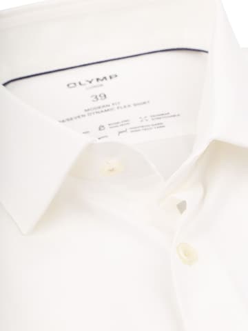 OLYMP Regular fit Button Up Shirt 'Luxor' in White