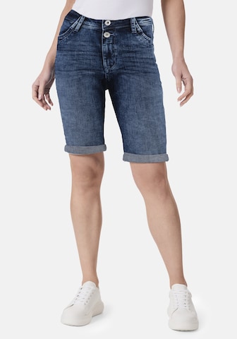 Coupe slim Jean 'Korfu' STOOKER WOMEN en bleu : devant