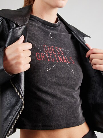 GUESS Originals Футболка 'GO STAR' в Черный